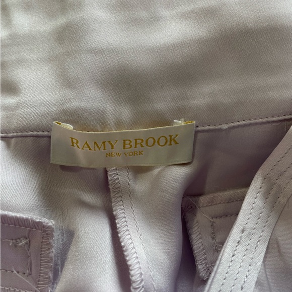 Ramy Brook Satin Joss Wide-Leg Pants - Picture 16 of 16